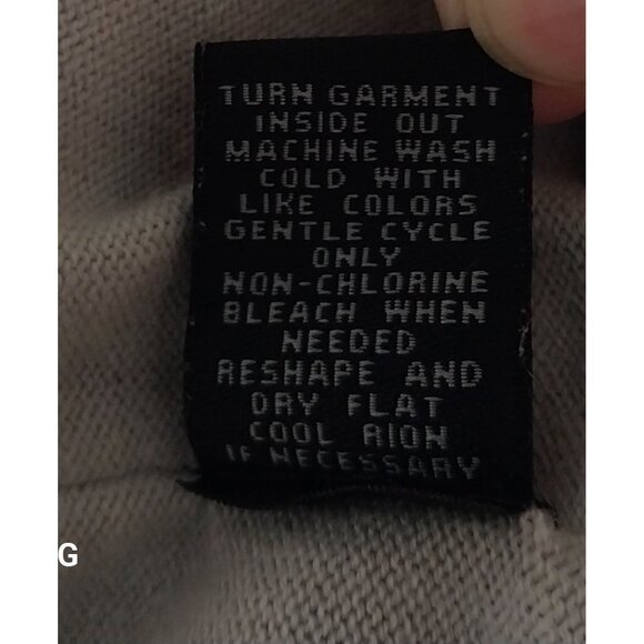 Buckle Black Label XXL Slim Fit Gray Full-Zip Jacket With Ribbed Collar Decorati - Picture 7 of 10